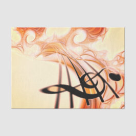 Goud 2-muzikant ontkoppelen tissuepapier