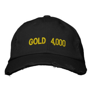 Goud $4.000 Marktviering Geborduurde Pet