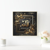 Goud: 50 jaar feest vierkante klok (Huis)