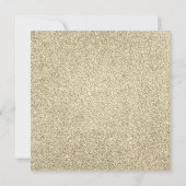 Goud 50e Verjaardagsfeestje Disco Ball Kaart (Achterkant)