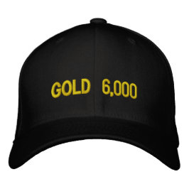 Goud $6.000 Marktfeest Geborduurde Pet