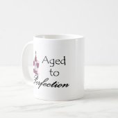 Goud aan Perfection T-shirts en cadeautjes. Koffiemok (Voorkant links)