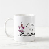 Goud aan Perfection T-shirts en cadeautjes. Koffiemok (Links)