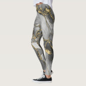 Goud Abstract gepatterd | LEGGINGS (Links)
