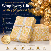 Goud Abstract Inpakpapier