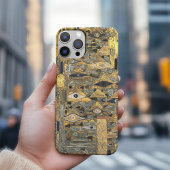 Goud Abstract  iPhone Hoesje
