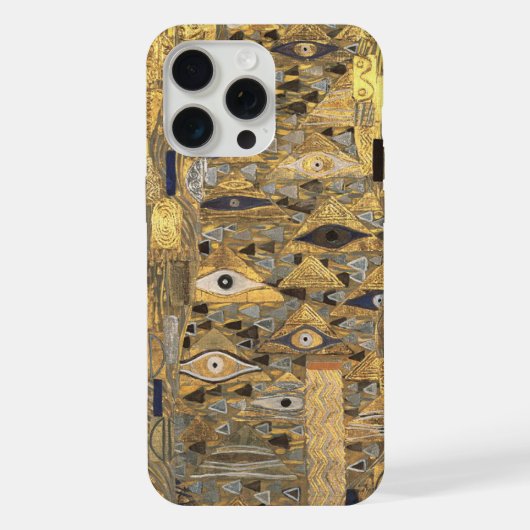 Goud Abstract  iPhone Hoesje (Achterkant)