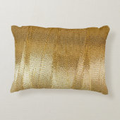 Goud afdrukken accent kussen (Achterkant)