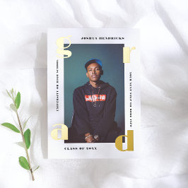 Goud Afstudeerder | Aankondiging van Folie-foto's