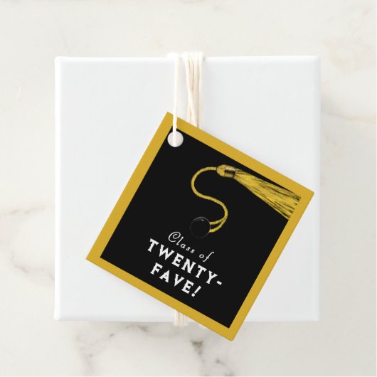 Goud Afstuderen 2025 Bedankjes Labels (In situ)