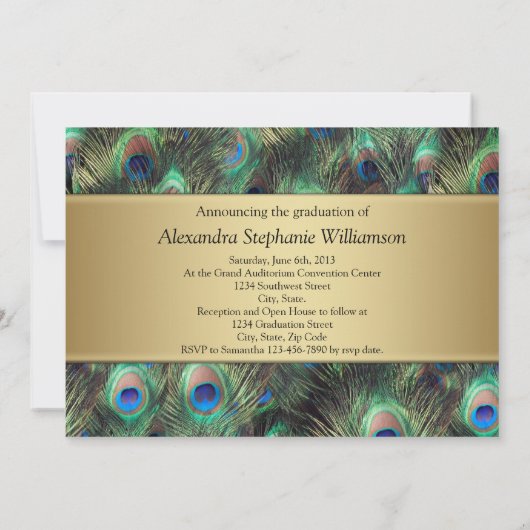 Goud-Afstuderen Kaart (Achterkant)