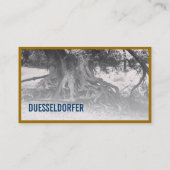 Goud als kleur  visitekaartje (Achterkant)