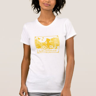 Goud Amsterdam Gebogen Bruggen Charme T-shirt