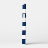 Goud anananas, marineblauw, gepersonaliseerd in st Case-Mate iPhone case (Achterkant / Rechts)