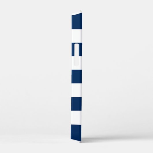 Goud anananas, marineblauw, gepersonaliseerd in st Case-Mate iPhone case (Achterkant / Rechts)