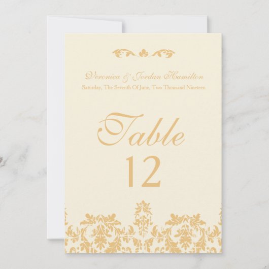  goud, Antiek Kaart (Voorkant)