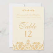  goud, Antiek Kaart (Achterkant)