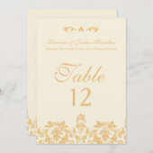  goud, Antiek Kaart (Voorkant / Achterkant)