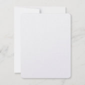 Goud Arabisch Modern Klassiek Elegant Moslim Islam Kaart (Achterkant)