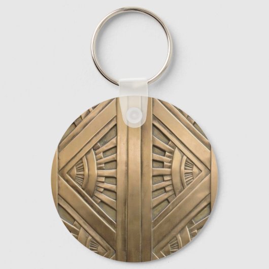 goud, art nouveau, art deco, , chic, elegant sleutelhanger (Voorkant)