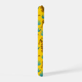 Goud Aziatisch Tijger Patroon iPhone 15 Case (Rechterkant)