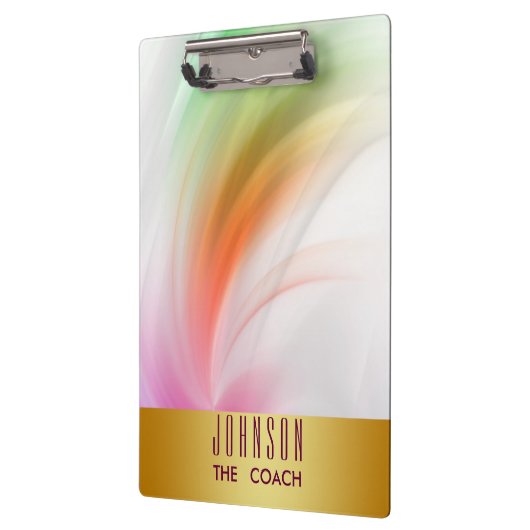 Goud badge Rainbow Waves Schilde Starburst Curves Klembord (Links)