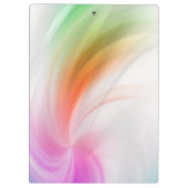 Goud badge Rainbow Waves Schilde Starburst Curves Klembord (Achterkant)