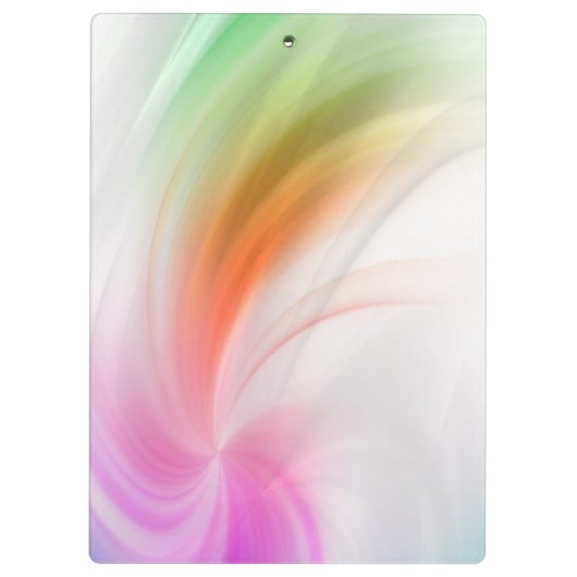 Goud badge Rainbow Waves Schilde Starburst Curves Klembord (Achterkant)