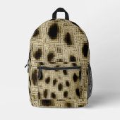 Goud Bedrukte Rugzak (Voorkant)
