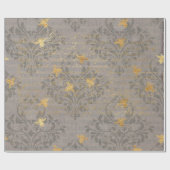 Goud bier en rol cadeaupapier (Vlak)