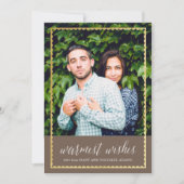 Goud bijgesneden Warm Wishes Brown (Voorkant)