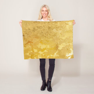 goud, , bijtend, elegant, chic, mooi, versleten, m fleece deken