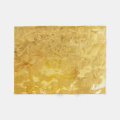 goud, , bijtend, elegant, chic, mooi, versleten, m fleece deken (Voorkant (Horizontaal))