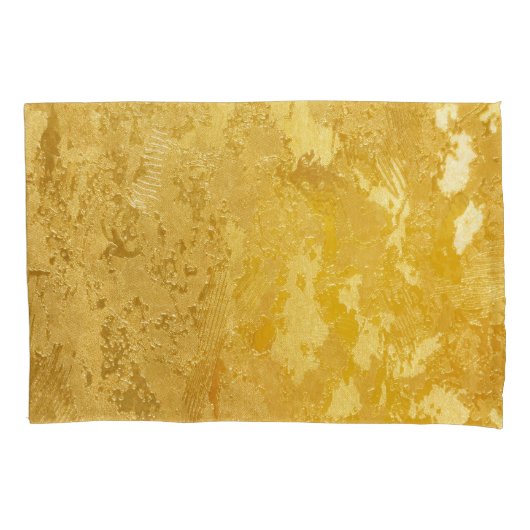 goud, , bijtend, elegant, chic, mooi, versleten, m kussensloop (Voorkant)