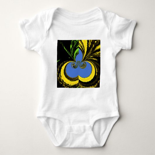 Goud Blauw Romper (Voorkant)