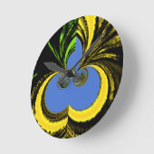 Goud Blauw Ronde Klok (Hoek)