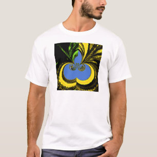 Goud Blauw T-shirt