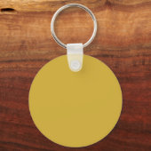 Goud & Blauwe Kleur Monogram Professionele Initiaa Sleutelhanger (Achterkant)