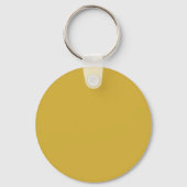 Goud & Blauwe Kleur Monogram Professionele Initiaa Sleutelhanger (Achterkant)