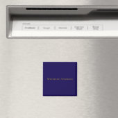 Goud & Blauwe Kleur Professionele Eenvoudige Moder Magneet (Insitu (Vaatwasser))