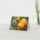 Goud bloeien... kaart (Voorkant)