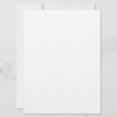 Goud Bloemen Arabisch Engels Klassiek Modern Mosli Kaart (Achterkant)