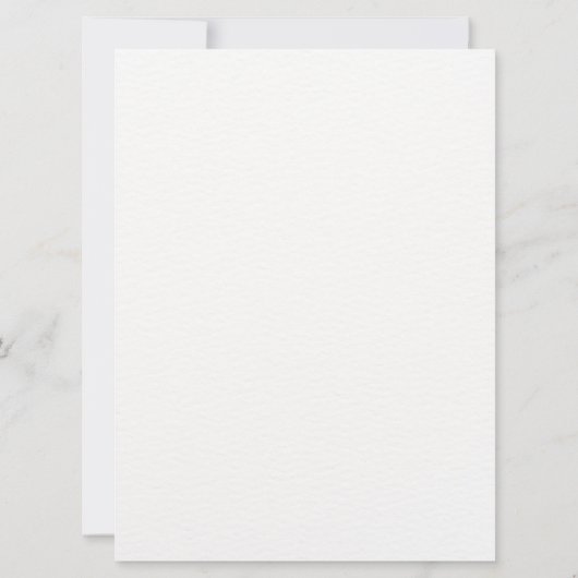 Goud Bloemen Arabisch Engels Klassiek Modern Mosli Kaart (Achterkant)