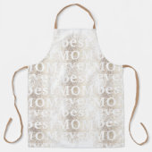 Goud Bloemen Botanisch Modern MAMA | beste MAM ooi Schort (Voorkant)