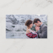 Goud Bloemen Krans Bruiloft QR Code Website RSVP Informatiekaartje (Achterkant)