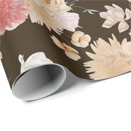 Goud bloemverpakkings papier (Rol Hoek)