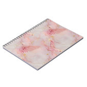 Goud Blush Roze Vogels Notitieboek (Linkerzijde)