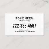 Goud Bonsai Lawn Care Tuinieren Landschapsarchitec Visitekaartje (Achterkant)