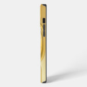 Goud Bord iPhone Hoesje (Linkerkant)