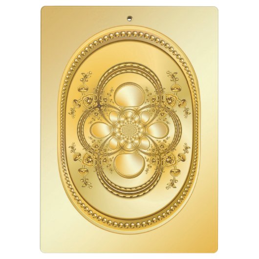 Goud Bord Klembord (Achterkant)